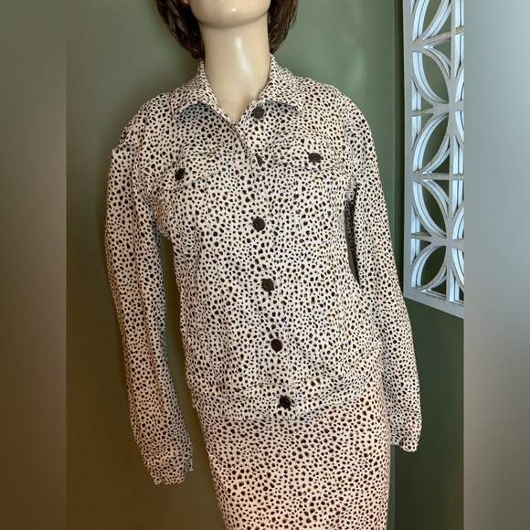 Skinnygirl jeans dress with jean jacket matching set size XS excellent - Picture 6 of 15